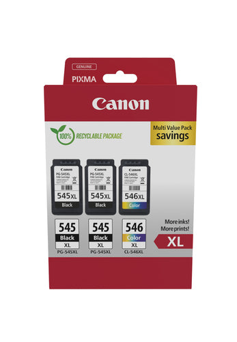 Canon 8286B013 ink cartridge 3 pc(s) Original High (XL) Yield Black, Cyan, Magenta, Yellow Canon 8286B013 ink cartridge 3 pc(s) Original High (XL) Yield Black, Cyan, Magenta, Yellow